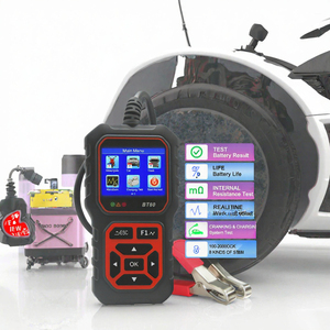 Auto Truck Motorcycle Car Battery Tester <b>12V</b> Lead Acid Battery Analyzer CCA Internal Resistance LCD Display OBD Interface <b>USB</b> - Product Image 3