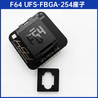 Programmer F64 Easy JTAG Flash 64 Asli dengan Adaptor EMMC/UFS 153/254/297, Soket, Alat Transfer Data, dan Peningkatan Memori