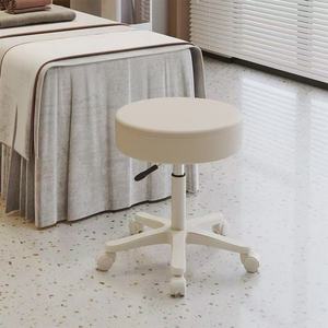 Taburete Rodante Multifuncional Ajustable para Salón con Ruedas - Product Image 6