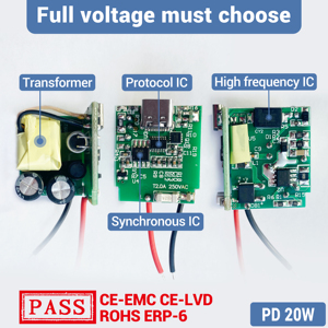 Thiết kế mới OEM 20 Wát nhanh chóng chúng tôi xách tay pd3.0 điện thoại di động tường bộ sạc loại C Đối với Huawei sangsung Xiaomi - Product Image 3