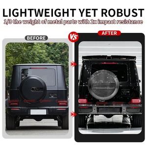 สปอยเลอร์หลังคาคาร์บอนไฟเบอร์แห้งสไตล์ BB800 W465 2025สำหรับ Mercedes Benz G G - Product Image 3