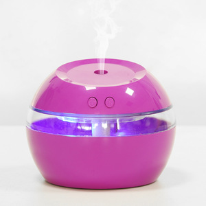Humidificador de madera con forma de florero de 300 ml, difusor de aroma con alimentación USB para uso doméstico - Product Image 2