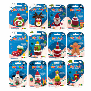 Arcilla para Modelar Muñecos de Nieve Navideños, Arcilla Espuma para Manualidades Infantiles con <span class=keywords><strong>Herramientas</strong></span> - Product Image 4