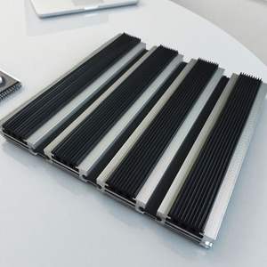 Système de <span class=keywords><strong>tapis</strong></span> <span class=keywords><strong>d</strong></span>'<span class=keywords><strong>entrée</strong></span> en caoutchouc de haute qualité pour bureau, <span class=keywords><strong>tapis</strong></span> <span class=keywords><strong>d</strong></span>'<span class=keywords><strong>entrée</strong></span> en aluminium encastrés, <span class=keywords><strong>tapis</strong></span> de sol commerciaux encastrés pour les entreprises - Product Image 1