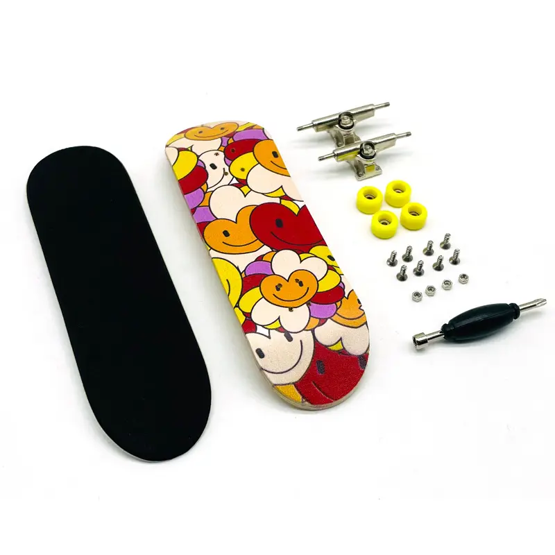 Profissional Maple Madeira Pro Completo Mini Dedo Skate Fingerboard