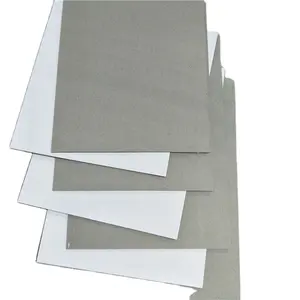 Cheap paper of 250gsm 300gsm 350gsm coated duplex board paper duplex board grey back