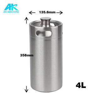 أحدث مشروع برميل البيرة الخشبي مع <span class=keywords><strong>2</strong></span> إلى 4 لتر برميل البيرة الخشبي المضغوط البيرة ميني بار نظام - Product Image 1