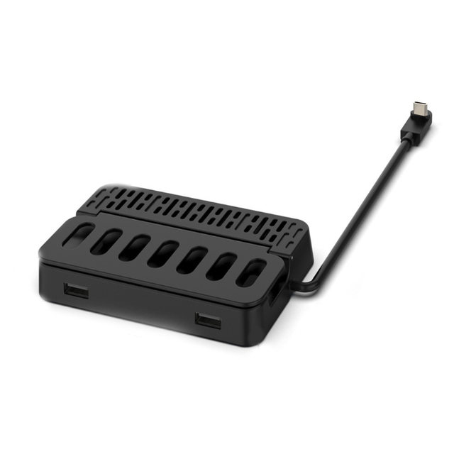 Charging Dock Station TV Base Stand Converter for Steam Deck Console Conversion Base Stand Video Converter Dock