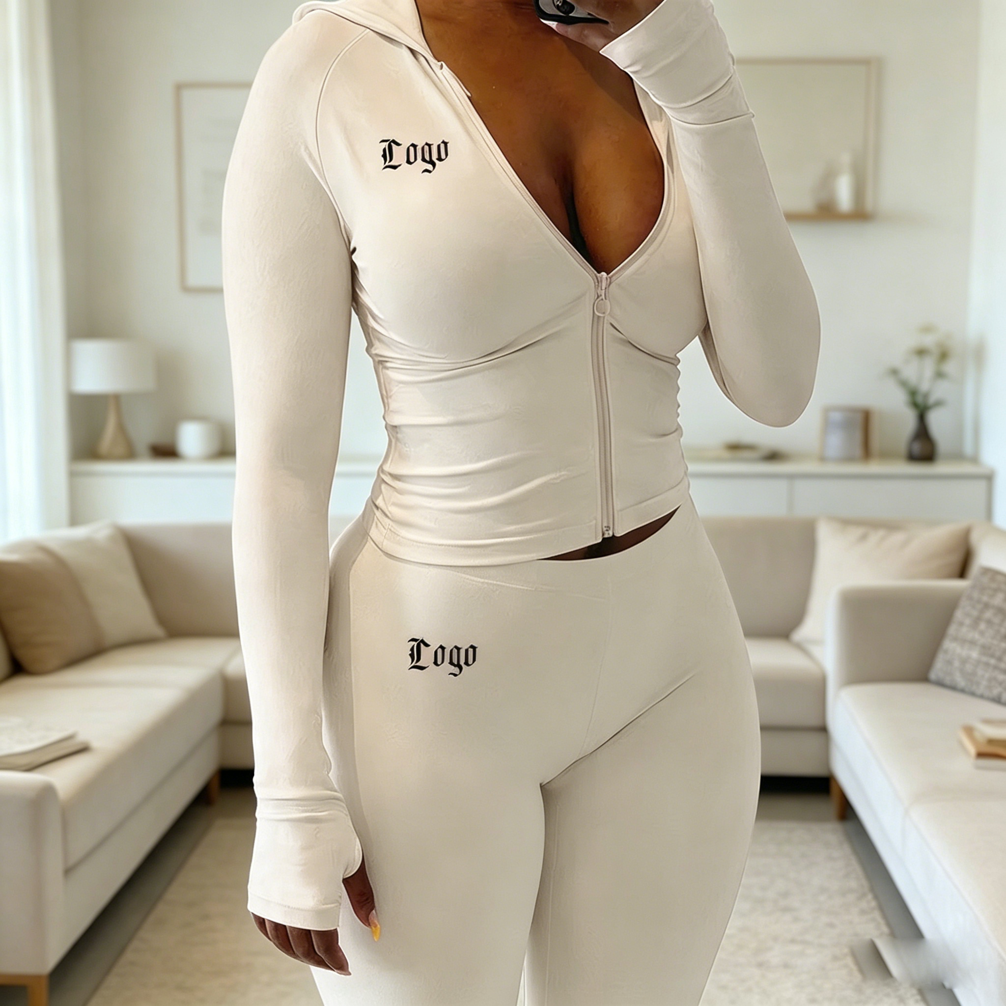 2026 Manufacturers Tracksuits Bodysuit Jacket Skinny Women Zipper Sweatshirt Pants Joggers 2 Piece Set Tracksuits For Women