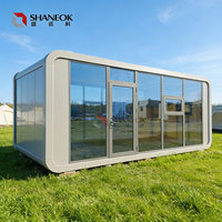Nouvelle Cabine Modulaire Préfabriquée en Acier de 3m à Montage Rapide 2026 pour Villa et Bureau – Design Moderne et Mobile