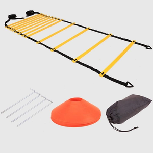 Kit d'entraînement d'agilité en PP personnalisable avec logo, marqueurs d'obstacles et clous de marquage pour l'entraînement de football – Vente en gros à prix réduit - Product Image 3