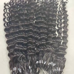 Bán buôn xoăn 12A Trinh Nguyên đôi rút ra <span class=keywords><strong>Micro</strong></span> Vòng tóc con người hạt sợi ngang phần mở rộng tóc <span class=keywords><strong>Micro</strong></span> Vòng Liên Kết mở rộng tóc - Product Image 2