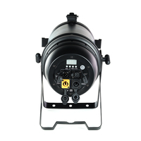 Projecteur LED COB à zoom manuel LEAHUA, blanc chaud 3000K, étanche IP54, 100W, pour émissions télévisées et théâtre