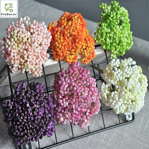 Holesale Artifcial eeal Ouch och Resh reeries ydrangea uuds ruruit EEDS Loral ececoration For Wedding v. - Product Image 4