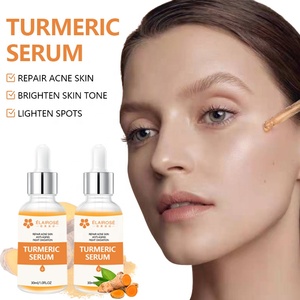 Sérum Visage au Curcuma, Algues Marines et Aloe Vera avec Vitamines B5, C et Acide Hyaluronique - Hydratant, Éclaircissant et Anti-rides à Base de Plantes Biologiques OEM - Product Image 5