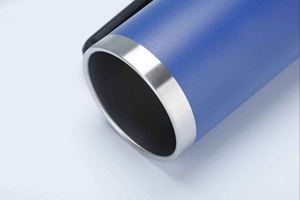 Stainless Steel Mug With Modern Design and Vacuum Insulation - Product Image 6