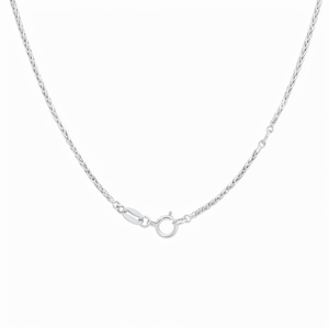Collier ras du cou minimaliste en platine Pt950 blanc poli, élégant et luxueux, unisexe, bijou en platine de qualité supérieure, durable, cadeau - Product Image 1
