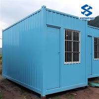 Maison de conteneur pliable modulaire de luxe de 20 pieds détachable et pliable petite maison préfabriquée de 2 étages maison préfabriquée