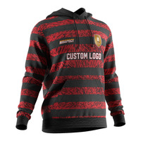 Mode hommes musculation vêtements de sport pull concevoir votre propre ligue maillot meilleur uniforme Rugby joueur sweats à capuche