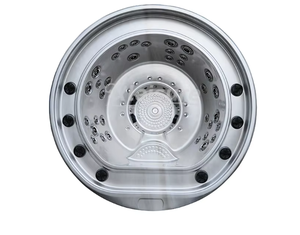Balboa-<span class=keywords><strong>Spa</strong></span> extérieur 6 places avec baignoire ronde et 1 jeu <span class=keywords><strong>de</strong></span> marches pour la natation et le massage - Product Image 1