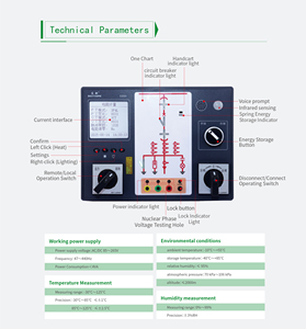 Dispositivo di Controllo Intelligente per Apparecchiature Elettriche EastSong ES503-WZ, Comunicazione Modbus RTU, Misurazione Energia Trifase, Temperatura e Umidità - Product Image 6