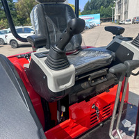 Mini-excavatrice de 2 tonnes avec godet standard, moteur importé, puissance élevée, petite machinerie de terrassement agricole