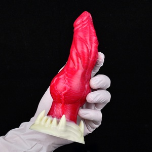 Dildo Monster Tusk, Juguetes Sexuales con Ventosa, Masajeador de Próstata y Pene, Dildo de Silicona para Masturbación Femenina - Product Image 2