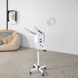 Magnifying Đèn Mặt Hơi Nước Ozone <span class=keywords><strong>Vaporizer</strong></span> <span class=keywords><strong>3</strong></span>-Trong-<span class=keywords><strong>1</strong></span> Nóng Và Lạnh Phun Tốt Nhất Hấp Trên Khuôn Mặt - Product Image 3
