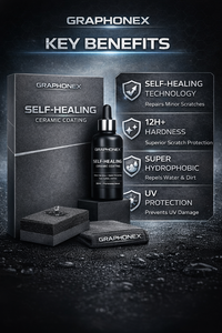 Kit de Revestimiento Nano de Borofeno Autoregenerable GRAPHONEX 12H para Autos, Protección de Pintura Hidrofóbica, Resistente a Arañazos, Acabado de Alto Brillo - Product Image 3