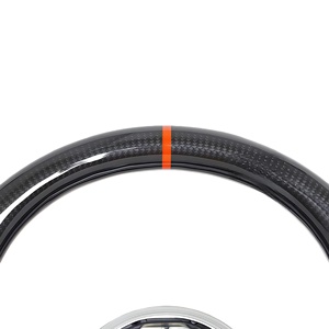 Volant de direction en cuir Nappa rouge avec marquage de calibrage en carbone pour VW <span class=keywords><strong>Golf</strong></span> <span class=keywords><strong>7</strong></span> Mk7 2015-<span class=keywords><strong>2019</strong></span>, <span class=keywords><strong>prix</strong></span> de gros - Product Image 3