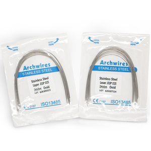 Nha Khoa Chỉnh Nha Archwires Ovoid Hình Chữ Nhật Hình Vuông Hyperelastic Nickel Titanium Ni-ti Preformed Arch Dây - Product Image 5