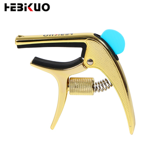 BDJ-57 HEBIKUO Accessoires d'instruments à cordes en gros, capo multifonction pour <span class=keywords><strong>guitare</strong></span> avec chevilles d'accordage pour ukulélés et guitares - Product Image 4