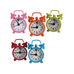 Nuevo Reloj Despertador Metálico Mini Colorido, Especialmente Diseñado como Regalo para Estudiantes - Product Image 1