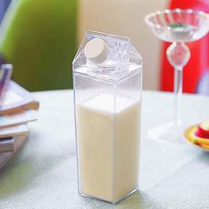 BPA Free Custom Logo Durabel Reusable 1000Ml <b>Milk</b> Carton Factory Wholesale Juice Water <b>Bottle</b> - Product Image 5