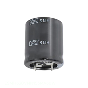 ตัวเก็บประจุแบบมีรูเปิด15000 uF มีช่อง ESMH630VNN153MA60W 15000 uF 20% 63V - Product Image 1