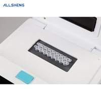Système de thermocycleur PCR en temps réel à double canal automatique pour laboratoire vétérinaire, 16 puits, prix de la machine de test PCR rapide
