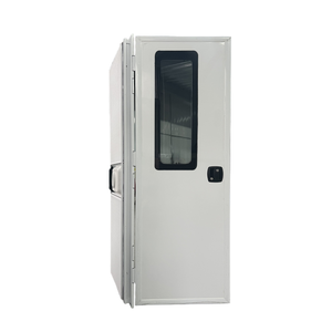 Fournisseur direct d'usine, porte d'entrée de <span class=keywords><strong>caravane</strong></span> de voyage de type RV à quatre angles droits sur mesure de 620*1600 mm avec pare-soleil et écran intérieur - Product Image 5