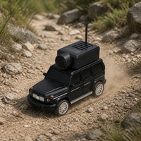 Voiture télécommandée RC avec caméra 720P HD WiFi FPV, jouet pour enfants, mini-voiture électrique 1:64, 2.4GHz, gyroscope, mode photo/vidéo/VR