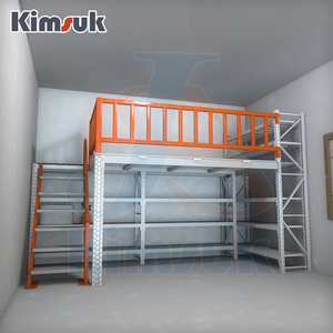 Thép tầng lửng tầng lửng tầng nền tảng tầng lửng tầng giá cho kho lưu trữ - Product Image 1