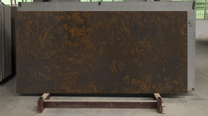 Carrara <strong>Quartz</strong> Stone Kitchen Island Surface Artificial Dark <strong>Brown</strong> <strong>Vein</strong> <strong>Quartz</strong> Stone <strong>Countertop</strong> with Built in Sink - Product Image 3