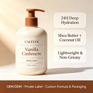Fabrication sous Marque Blanche Lait Corporel Hydratant Parfum Vanille Cachemire au Beurre de Karité et Panthénol Nourrissant Personnalisé - Product Image 1