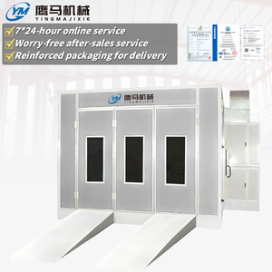 Cabina di Verniciatura Automobilistica ad Alta Efficienza e Lunga Durata con Riscaldamento a Gas per Centri Auto e Sedan - Product Image 2