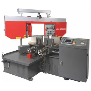 Fully automatic angle cutting band saw CH-300SA CNC control metal cutting machine