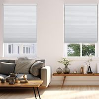 Persianas de Panal Eléctricas Personalizadas de Estilo Popular, Persianas de Panal Inalámbricas Horizontales Integradas para Ventana