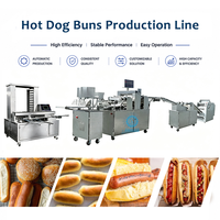 Ligne de production de pain de boulangerie commerciale LONGYU SV-209, équipement automatique pour la fabrication de pains à hot-dogs et de baguettes