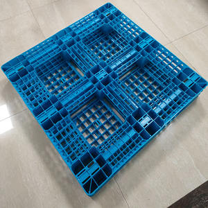 Palette di magazzino per uso alimentare pesanti 1100*1100*150mm bevande pesanti bevande impilabili montare Pallet di plastica a griglia - Product Image 4