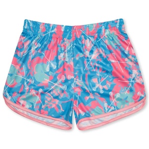 Nuevo diseño, diseños personalizados, pantalones cortos de Lacrosse de tela de malla para niñas, estampado de sublimación profesional, ropa deportiva transpirable de poliéster 100% - Product Image 4