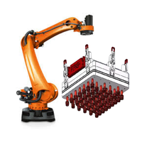 Poste de travail de manutention et de palettisation KR120 R3200 PA KUKA Robot industriel Ventouse Fixation