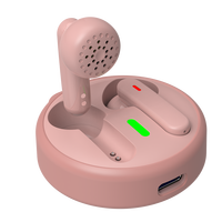 Écouteurs sans fil TWS de haute qualité avec indicateur de batterie LED Écouteurs intra-auriculaires pour fille pour iPhone Bonnes critiques