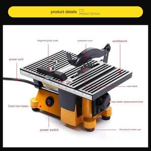 <span class=keywords><strong>Scie</strong></span> à table miniature multifonction électrique portable 60W <span class=keywords><strong>pour</strong></span> couper le cuivre, l'aluminium, le bois, idéale <span class=keywords><strong>pour</strong></span> le bricolage et la découpe de modèles. - Product Image 3
